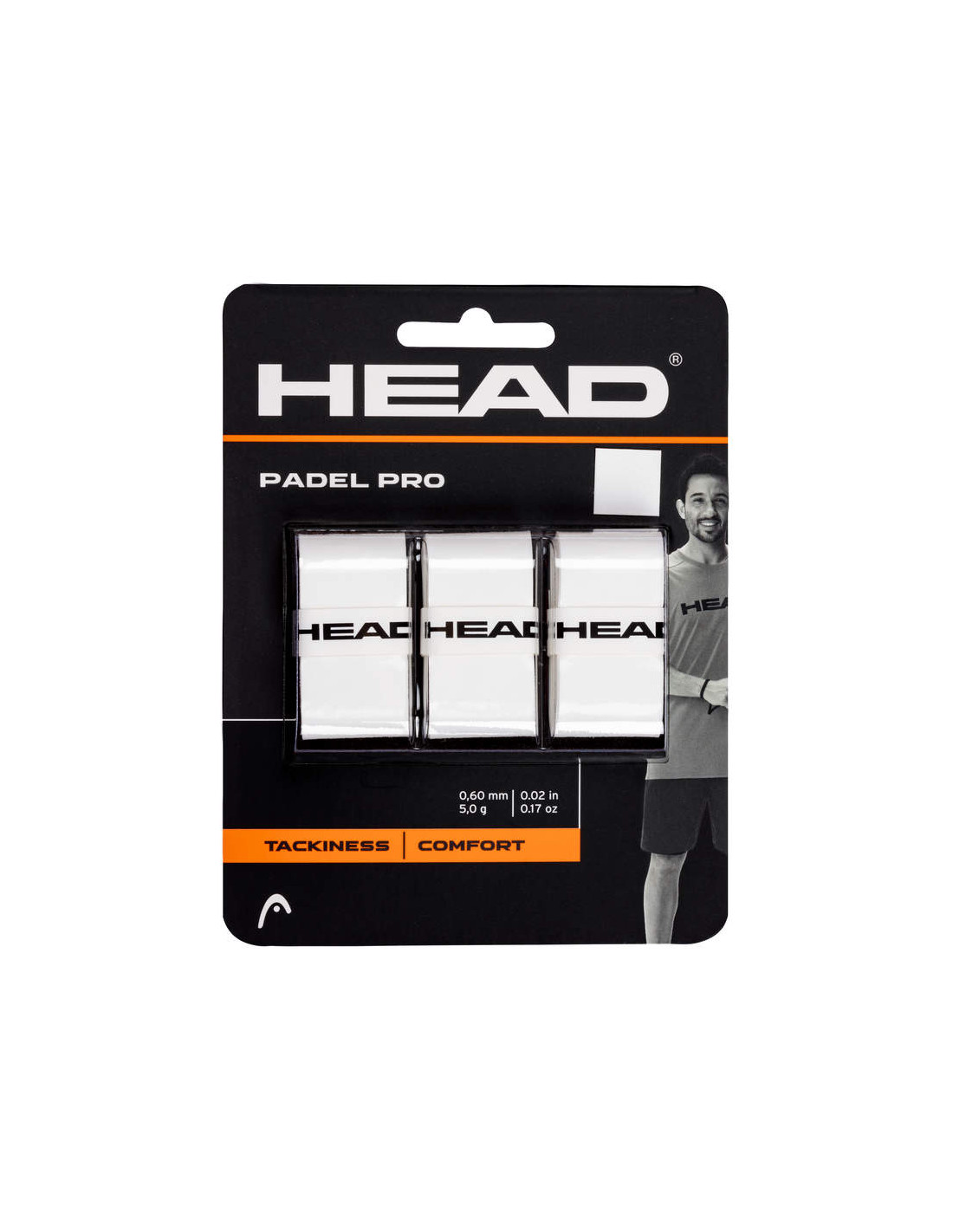 Overgrip Head Padel Pro pink, pack 3 units - Zona de Padel